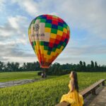 Stella Lee Instagram - Chasing serenity in the middle of paddy view at @tanahgajahubud 1. Spa with paddy view 2 & 3. My private pool at the villa 4 & 5. Dining at Tempayan Restaurant 6. Afternoon tea at the lounge 7. Picnic afternoon tea 8. Hot Balloon Air ride 9. Kecak Performance at the estate 10. Romantic paddy dinner