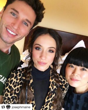 Stella Maeve Instagram - #Repost @josephmaine (@get_repost)
・・・
This rainy morning with #StellaMaeve (What a great name!) for #NBCUpfronts with #ManebyMaine #makeup by @nhinako_makeup