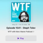 Steph Tolev Instagram - Have you listened to me on WTF yet with @marcmaron?! You should! I yap about all sorts of shit and Marc seemed to enjoy it!! #podcasts #listen #podcast #wtf #standup #standupcomedians