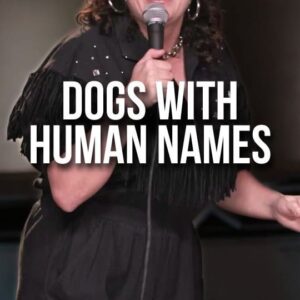 Steph Tolev Instagram - “Dogs with Human Names” 🎤: @stephtolev | Check out Steph’s full vest—L1nk in b1o!

Your soap is a joke! Upgrade your personal care with @drsquatch 

#donttellcomedy #stephtolev #standupcomedy #comedy #doglover #dogsofinstagram #adoptdontshop