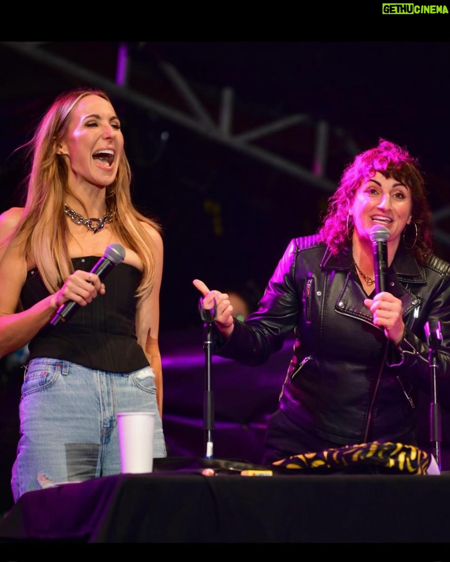 Steph Tolev Instagram - My word! In 10 days I got to perform with all the greats, sell out my first @thecomedystore main room show and feel like a rock star and get @beastmode to hate then love me all before 11am! Thank you @netflixisajoke for letting me be my nasty self and @oliviadoud & @jeffersonmcdonald4real for keeping me sane and supporting the shit out of me ❤️❤️❤️❤️ 📸by @vancorona & @mattmisiscostudios