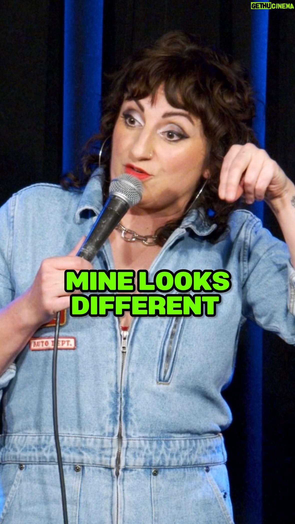 Steph Tolev - 9.7K Likes - How dare @audreystewisart shame mine for looking different!!!! Come see FILTH live in NYC April 24th @lprnyc #standup #crowdwork #nyc #newyork #standupcomedy #filth #bahmi #hotdog #shame #standupcomedian #newyorkcomedy #gross #funnyreels #fortheladies