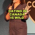 Steph Tolev Instagram - Dating has really gone off the rails these days especially in CANADA!! #dating #bar #standup #crowdwork #insane #wow #standupcomedy #comedyclub #canada #winnipeg #whattheheck #datinglife #firstkiss