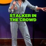 Steph Tolev Instagram - This man knew too much about these strangers. Check out the full set on my YouTube now! #standup #standupcomedy #crowdwork #losangeles #jokes #comedyclub #laughfactory #weird #creepy #funnyreels