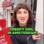 Steph Tolev Instagram - Creepy girl followed me to Amsterdam…might be time to call someone #amsterdam #jokes #funnyreels #funnyvideos #creepygirl #creepy #redlightdistrict #amsterdam🇳🇱 #couplegoals #cutecouples #couples #couplevideos #tourist #bicycle #canal #couplelove