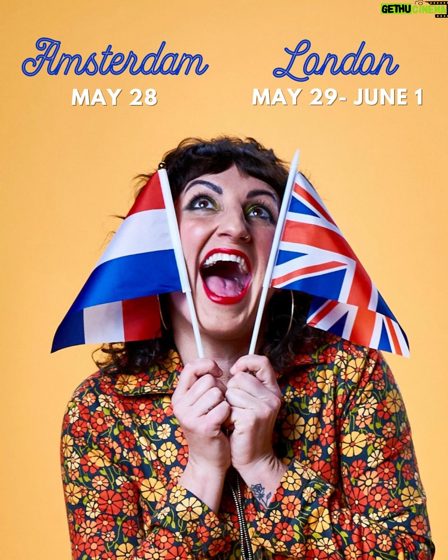 Steph Tolev Instagram - Have you got your damn tickets for these shows yet!! First time performing in Amsterdam & London!! Come see this filth LIVE!! #standup #standup #filth #amaterdam #london #comedy #tour