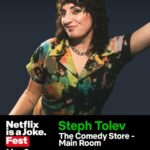 Steph Tolev Instagram - LOS ANGELES!! Come see me headline MAY 2nd @thecomedystore main room for the first time part of the @netflixisajoke fest!!! One hour of my LABIA SMACKING jokes!! Tickets are moving at a rapid pace get them now!!