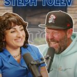 Steph Tolev Instagram - Loved talking to @bertkreischer and getting him to spit take on @thebertcastpodcast! Check out the full ep @bertyboyproductions and YouTube!! #podcast #standupcomedian #bertkreischer #comedians #jokes #spittake #funnypodcast #standup