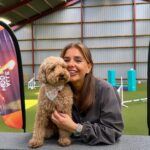 Stephania Potalivo Instagram - Idag gæstede to meget store personligheder Alle mod 1 🧡 Glæd jer til at se deres talenter til efteråret 🐶🐶