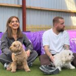 Stephania Potalivo Instagram - Idag gæstede to meget store personligheder Alle mod 1 🧡 Glæd jer til at se deres talenter til efteråret 🐶🐶