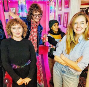 Stephanie Allynne Instagram - ⚡️ I had an absolute blast with these superbly talented humans last night at Mae Martin and Friends ⚡️ @largolosangeles @hooraymae