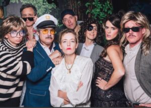 Stephanie Allynne Instagram - what an absolute blast this was. I fell back in love with costumes and props. photo by Jill Patrecek.  thank you @dynastytypewriter for having us and for everyone who came out and streamed online. ❤️ #whomhasdoneit