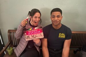 Stephanie Arcila Instagram - Season Finale tonight! 🔥 @firecountrycbs 

Gabriela has been a dream to play 🥹❤️ What a beautifully crazy year this has been. Grateful for it all! 
Slide to the end to see our incredible group of writers who make the magic we get to play with and bring to life. (Missing Barbara Friend and @tvphelan in this picture) ✨