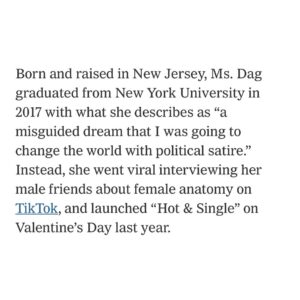 Stephanie D'Agostini Instagram - I will never forgive the @nytimes for not using any of the pre approved quotes or nudes I sent over.