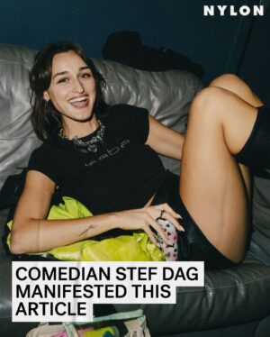 Stephanie D'Agostini Instagram - Stef Dag is a girl about town. You might have seen her interviewing single people on @ohhotandsingle or doing comedy standup, or maybe you watched one of her viral flowcharts about the art of nude-sending. Although she’s been working in the entertainment industry for the last eight years, Dag’s audience has only recently exploded — going from about 4,000 followers to 60,000 followers in the last year. Now, it’s not uncommon for people to recognize her on the street a half dozen times a day.

At the link in bio, @sophiajune caught up with comedian @stefdagz — who, if her rise to fame is as swift as it's been in the last year, you’ll soon see her in a lot more places.

Photographed by @alexskbrown