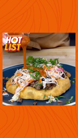 Stephanie Despain Instagram - Back in November, @chefpyet showed us how she celebrates #NativeAmericanHeritageMonth with Venison Fry Bread Tacos and it’s safe to say we’ve been drooling ever since 🤤 #FNHotList