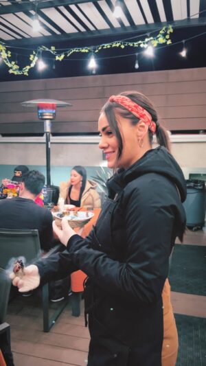 Stephanie Despain Instagram - There is nothing I love more than giving others a bit of love & nourishment through my food. I’m planning pop ups for late summer and fall in Cali. Where should the next pop up be? Give me some ideas in the comments!💕

Collab dinner with @xicana_indigena ❤️‍🔥 

.
.
.
.
.

#nativeamerican #nativeamericanfood #indigenous #indigenouswomen #indigenousfood #indigenousculture #firstnations #chef #nextlevelchef #xicana #storytelling