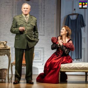 Stephanie J. Block Instagram - These photos are just too darn hot! Get a first look at @stephaniejblock and the cast of London’s @kissmekateuk. Head to the link in our bio to see more production images.