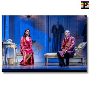Stephanie J. Block Instagram - These photos are just too darn hot! Get a first look at @stephaniejblock and the cast of London’s @kissmekateuk. Head to the link in our bio to see more production images.