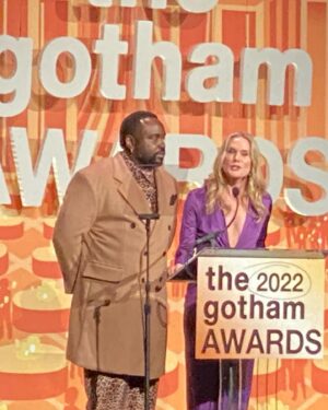 Stephanie March Instagram - The GOTHAM Awards 1. I got ready 2. I got there 3. I had work to do. 4. We did it together 5. It was funny AF 6. I got home Thank you Beauty Brigade, BFA, Table 16, Brian Tyree Henry, Adam Sandler, and Dan.