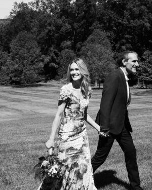 Stephanie March Instagram - Five years ago today. Thank you, Darling. I love you so. #HappyAnniversary @benton.dan