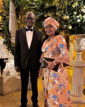 Stephanie March Instagram - What a night at #TheAlbies for The Man of the Hour. @drdenismukwege you are an astonishing human being. "Hero" isn't a big enough word. #TheAlbies #clooneyfoundationforjustice #panzifoundation #lifetimeachievementaward