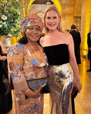 Stephanie March Instagram - What a night at #TheAlbies for The Man of the Hour. @drdenismukwege you are an astonishing human being. "Hero" isn't a big enough word. #TheAlbies #clooneyfoundationforjustice #panzifoundation #lifetimeachievementaward