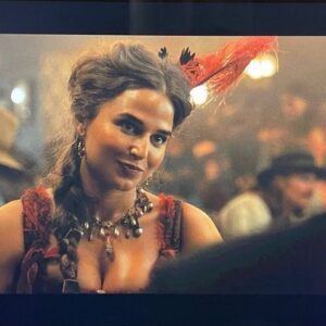 Stephanie Nur Instagram - Congratulations to the brilliance of Taylor Sheridan and the entire creative team, production and the wonderful cast behind @1883official for their 3 Emmy Award Nominations! 

@benrichardson for outstanding cinematography 
@christinavaros for outstanding cinematography 
@briantylermusic for outstanding music composition

Taylor’s scripts are meaty works of art, full of nuance and humanity. A gift to an actor. He writes female characters that are deep, complex and dynamic. It was my great privilege and pleasure to be chosen to tell a part of the story he created. 
That I got to be Melodi, playing make-believe opposite the legendary, Sam Elliott, was a chance of a lifetime. 

i’m grateful for all the wonderful messages about how much this series and this scene touched you all.

This experience will always stay in my heart with all the magic it holds.

xx,
Melodi