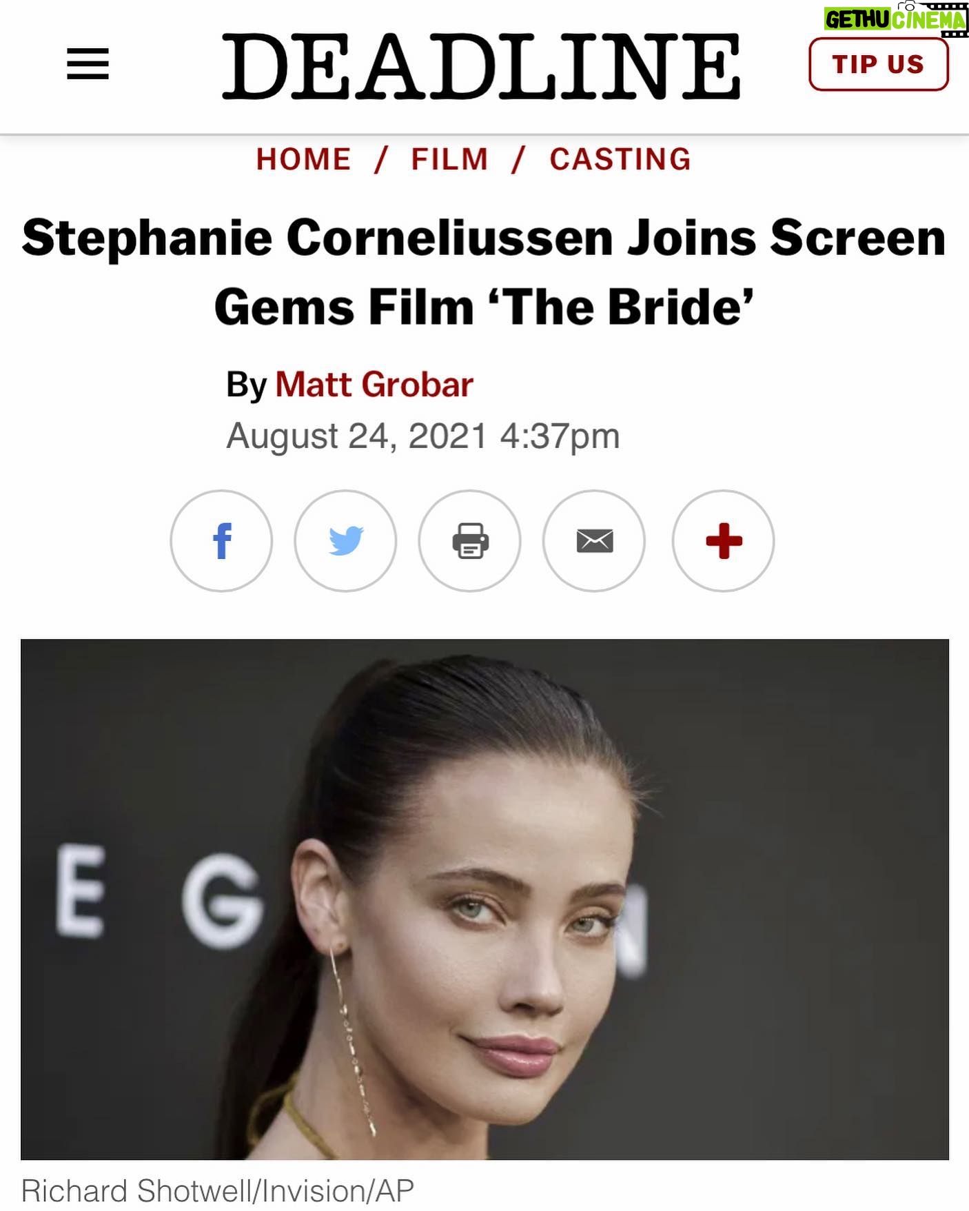 Stephanie Corneliussen Instagram - @invitationmovie @sonypictures
