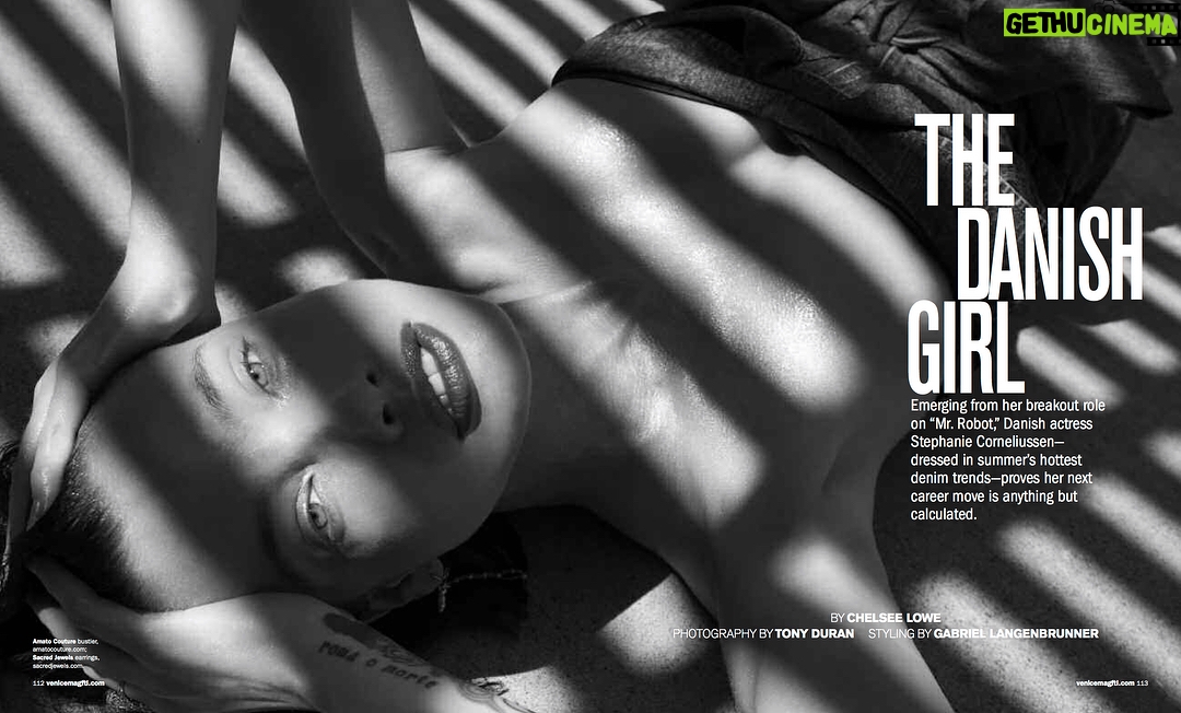 Stephanie Corneliussen Instagram - New interview 🗣 @venicemagazine #venicemagazine