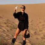 Stephanie Herela Instagram - Ramón de Campoamor said that: “In this treacherous world / nothing is true or a lie / everything is according to the color / of the glass with which you look.” #herelasunglasses by @stephanieherela #shoot by @sunclicksuae