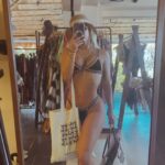 Stephanie Herela Instagram – Shopping in bikini 👙 💕 #reels #fyp #viral