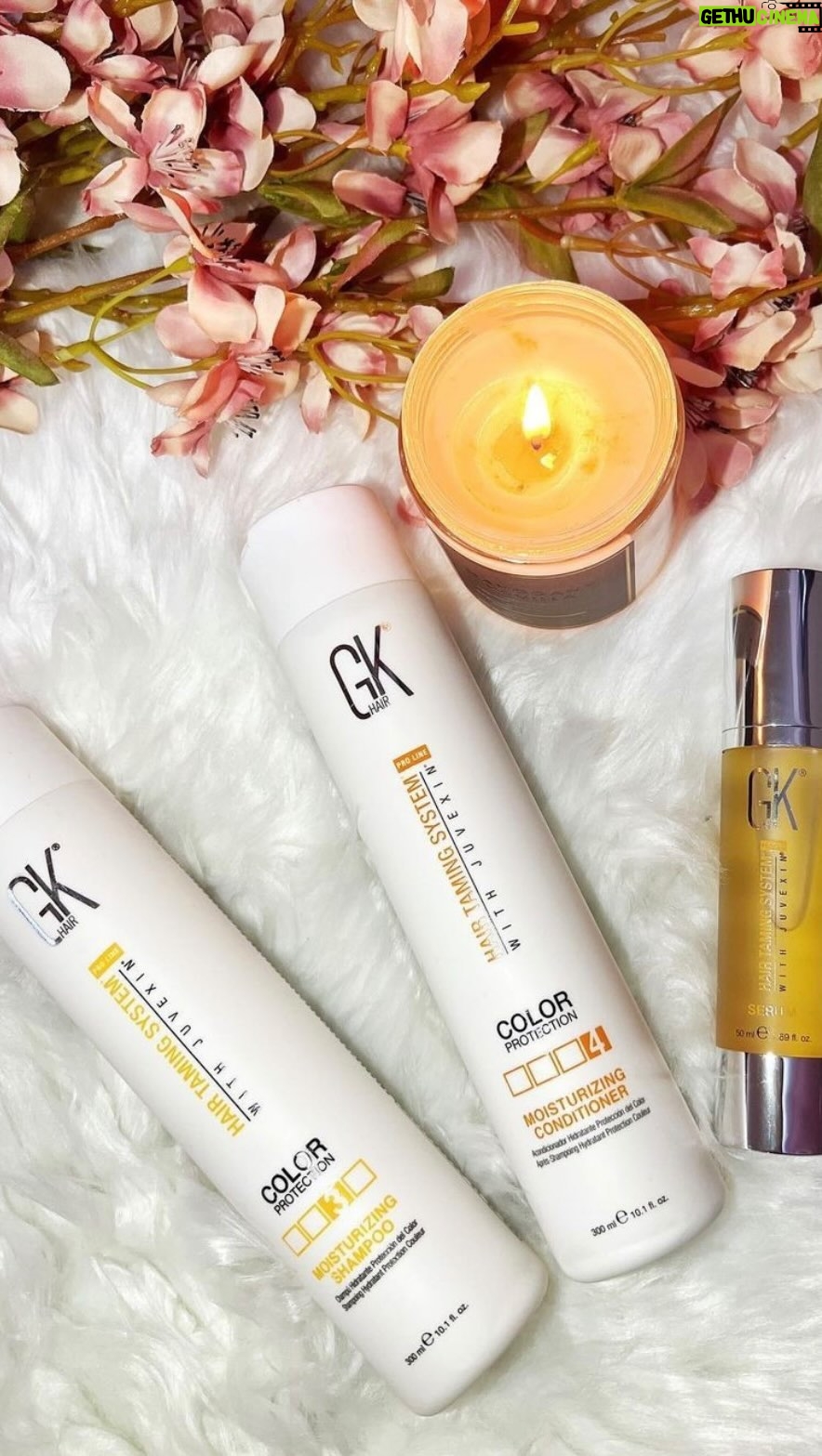 Stephanie Herela - 345 Likes - Lately am so obsessed with the results that am getting with this brand which is a US base brand @gkhairgulf it’s just perfect 🤎 #haircare #hair #brand #usbrand #usbrands #unitedstates #dubai #hairtransformation #hairvideo #shampoo #conditioner #moisturizer #hairmoisturizer #colorprotector #colorprotection #bestbrand #hairbrand #love #blondhair #blondehair #sharingiscaring