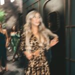 Stephanie Herela Instagram - Feeling savage 🐆 today 🐾 #fashiondesigner @ma_ko_art #hair @hairbypierredxb #location @amelia.dubai