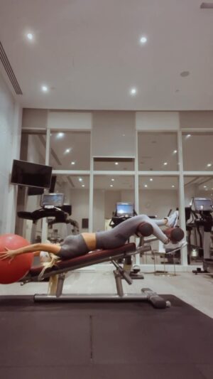 Stephanie Herela Instagram - Work out 🏋️‍♀️ 4 to 5 times a week #reels #fyp #foryou