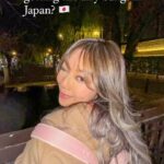 Stephanie Ho Instagram - 日式空氣瀏海！ Was suddenly feeling like it so I went for a haircut near my hotel in Kyoto!! All the Japanese girls have bangs here and are wearing skirts so I thought I might try this look😂😂😂 Would you do it?