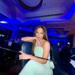 Stephanie Ho Instagram - I’m your day time golfer, night time emcee 😜 You can literally see my golf shoes under the table in the second pic🥲❤️ Such an honor to be part of this meaningful event bringing together two of the things I hold closest to my heart - golf and mental health🙏 it was a pleasure meeting the superstar legend @ruudgullit 🙌 and of course good to have our Asian Games gold medalist @tk_1__ back in the hoooood 🇭🇰 Thank you so much for having me!! @laureussport ❤️❤️❤️