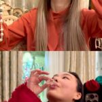 Stephanie Ho Instagram - 年30晚every year with this one @missjni We took 10 shots of moutai to get this right😂