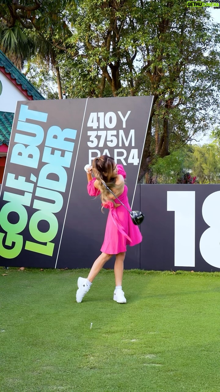 Stephanie Ho Instagram - Who’s excited about golf’s biggest PARTYYYY coming to Hong Kong?!?! 🎉🎉🎉 I’ve been ecstatic about LIV golf coming here to 🇭🇰 for the first time ever and the party’s gonna be at Hong Kong Golf Club in Fanling!! Imagine an outdoor festival at the most historic golf club in Hong Kong❤🔥 and what’s better than golf with DJing and booze?😂 i don’t know, I really don’t 😛😛😛 on top of that, there’ll also be world’s top golfers, including 14 major winners coming to us! I know I’m definitely going to be running around @hkgolfclub from 8-10th March all day errrrrrday and yall better be there too, it’s a party you don’t wanna miss💥 ➡ Use my link 🔗 in bio for 15% off ground passes 🎟 ⬅ , thank me later~ SEE U THERE #livgolf #hkgolfclub