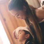 Stephanie Ho Instagram - Look who came to visit mommy at work🫂💓😘 Asher was such a good boy, no crying no complaining, just watching everyone work in awe😇 stay tuned for my new song coming out in early May🔥🔥🔥 📸 @javiswproduction @movingpicturescrew