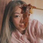 Stephanie Ho Instagram - I like to eat. eat. eat. 🍕🥐🌯🦪🍣🍚🥧🍫🍝🥪 a mere 10% of what I ate this week while shooting a new travel food show😛 I honestly love to explore different foods and it’s great to work on something I’m passionate about 💓🫂 grateful for new beginnings in 2024!
