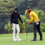 Stephanie Ho Instagram - Tied 4th Daily best score round 1 🥶 An absolute joy to be back at my first tournament since 2019 and to compete against our best Hong Kong juniors and ladies at the Hong Kong Ladies close! I didnt think I would play in another tournament tbh but here I am! Although it was not the scores I targeted for, it still feels great to get back into the competitive mindset. Definitely clarified what I need to work on in the future🙏 It was some of the toughest conditions I’ve encountered, probably second to the links course I played in the UK at 15yo with the crazy wind and cold weather at a mountainous course 💨🗻🧗‍♂️ not sure how we pushed through but kudos to everyone who made it out there💓 Thanks @daniel_wan for coming in all the way to Discovery bay to caddie for me 3 days and of course my mom for staying with me all the way 💓 thank you so much for the support over the past few months @bay_247 and @alexcheng_golfcoaching Congratulations to @hkga_golf for yet another successful event and to our champ @ariannalaugolf , do remember to vote for her at the HK sports stars award this year! 🌟 Sooooo…. What’s next?😜 All photos 📸 by @id8works 👊