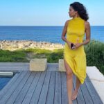 Stephanie Sigman Instagram - This Dress 💛