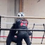Stephanie Sigman Instagram - You are welcome @brianandrewmendoza thanks for the $20 I would have done it for free! No mexican actresses were injured in the@making of this video! C.C @stephaniesigman …. #equality Neeeext… 6 & 7 pm No excuses #nodaysoff #bestboxinggyminla #dtla #hollywood #usc