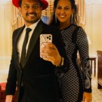 Stephanie Siriwardhana Instagram - Both ready for the gala dinner dance at Biltmore Los Angeles