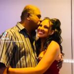 Stephanie Siriwardhana Instagram - I'm definitely Daddy's girl! 😍🥰♥️ Wishing all fathers a very happy Father's Day!! Thank you for all that you do, day in and day out !🙏🏽♥️ Happy Father's Day! 🥰🥳 . #happyfathersday #daddysgirls #fathersday #fatherdaughter #fathersdaughter #likefatherlikedaughter #blessed #fatherslove #love #laugh #blessed #unconditionallove
