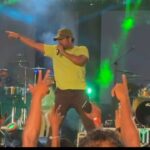 Stephanie Siriwardhana Instagram - Nelum Vilen Live in Thangalle with Sarith Surith News Band #dushyanthweeraman #sarithsurithandthenews