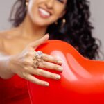 Stephanie Siriwardhana Instagram - Gift her something timeless, like our tricolor ring set, she won’t want to take it off. 👀💗✨ Explore the new collection at Pure Gold. Jewelry: @puregoldbytiesh Clothing : @charini_official Styling : @kosh_hewage #PureGoldByTiesh #goldjewellery #TimelessAdornments #GoldenTouches #JewelryLover #LuxuryEveryday #jewellery #bridaljewellery #fyp #lk #srilanka #statementpieces #accessories