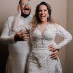Stephanie Siriwardhana Instagram - See how @stephaniesiriwardhana abuses me! We are also going to start a project together 🩵 Dressed in @lovisarongs @lovigrooms 📸 @hasaranga__
