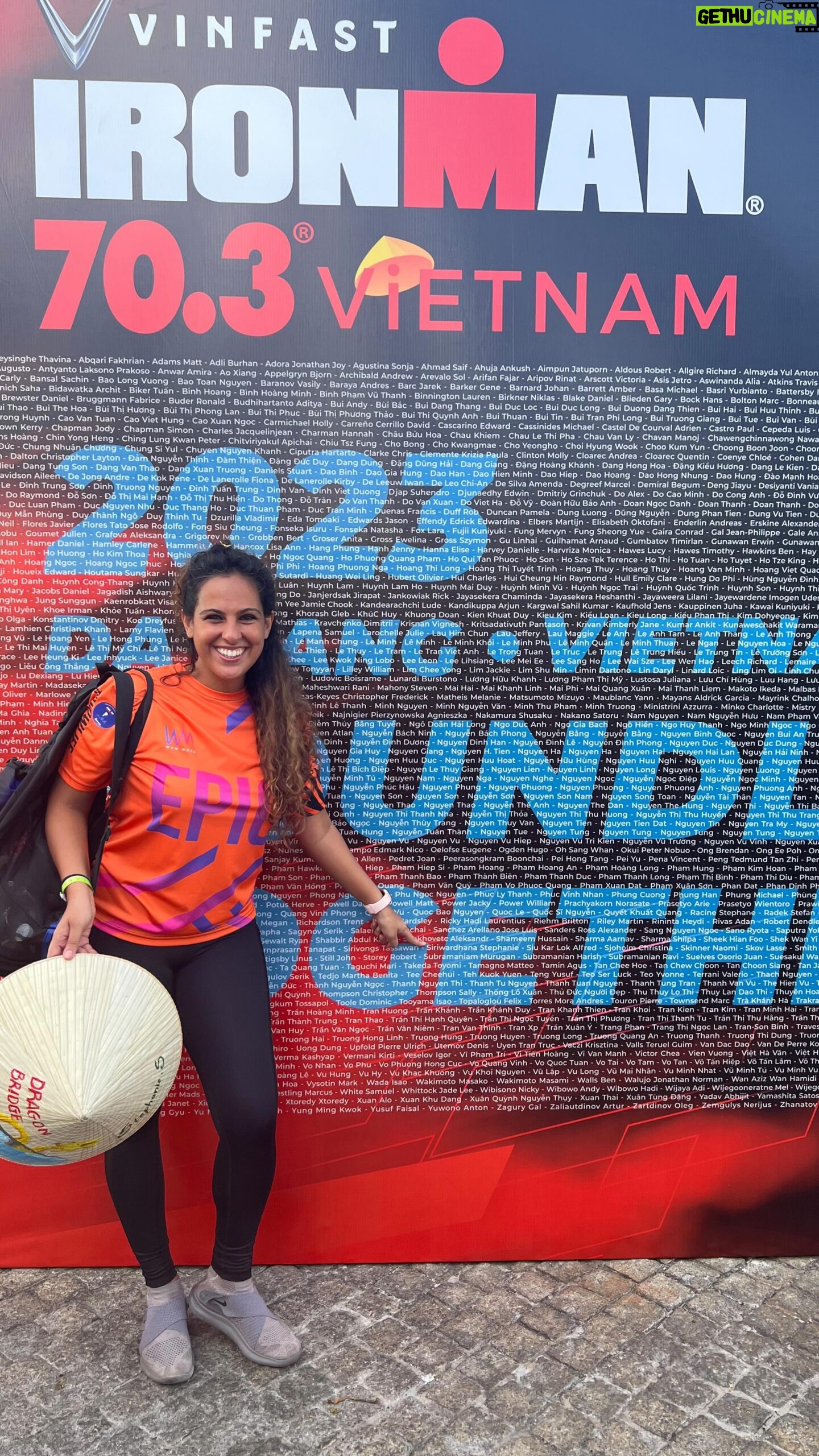 Stephanie Siriwardhana - 1.6K Likes - Early morning swim training for @ironman70.3vietnam 😴🧜♀️. Got stung by a jellyfish for the first time! 🙈
.
#jellyfish #sting #mermaid #ironman #ironmantraining #swimming #seaswim #2km #vietnam